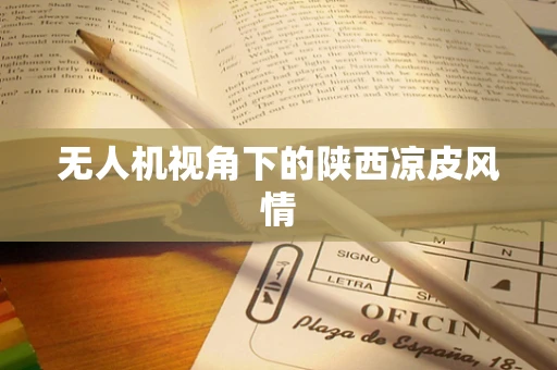 无人机视角下的陕西凉皮风情