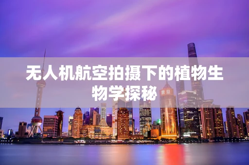 无人机航空拍摄下的植物生物学探秘