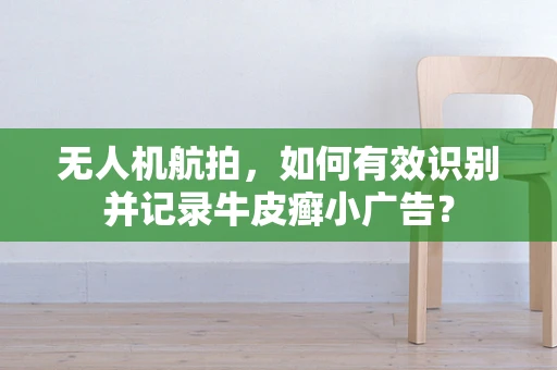 无人机航拍，如何有效识别并记录牛皮癣小广告？