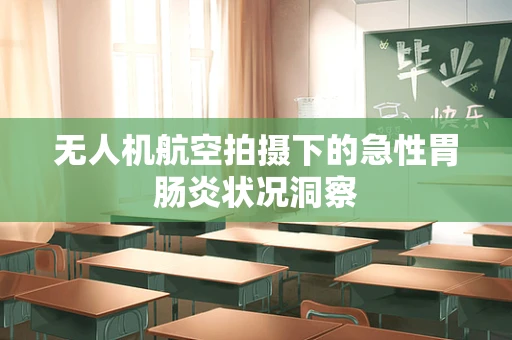 无人机航空拍摄下的急性胃肠炎状况洞察
