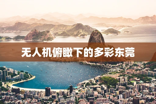 无人机俯瞰下的多彩东莞