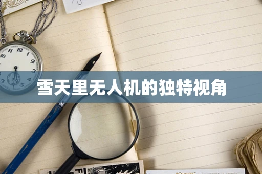 雪天里无人机的独特视角