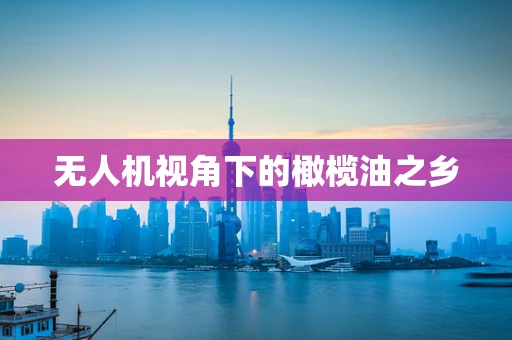 无人机视角下的橄榄油之乡