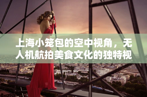 上海小笼包的空中视角，无人机航拍美食文化的独特视角
