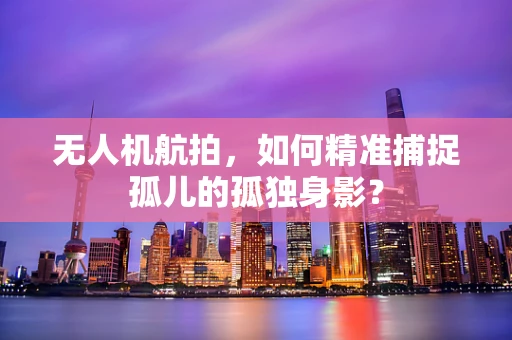 无人机航拍，如何精准捕捉孤儿的孤独身影？