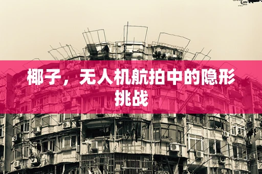 椰子，无人机航拍中的隐形挑战