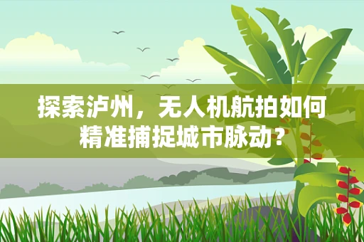 探索泸州，无人机航拍如何精准捕捉城市脉动？