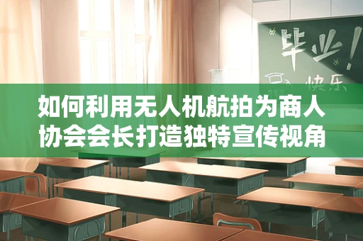 如何利用无人机航拍为商人协会会长打造独特宣传视角？