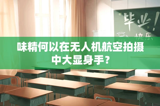 味精何以在无人机航空拍摄中大显身手？