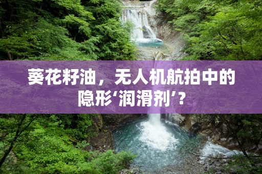 葵花籽油，无人机航拍中的隐形‘润滑剂’？