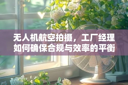 无人机航空拍摄，工厂经理如何确保合规与效率的平衡？