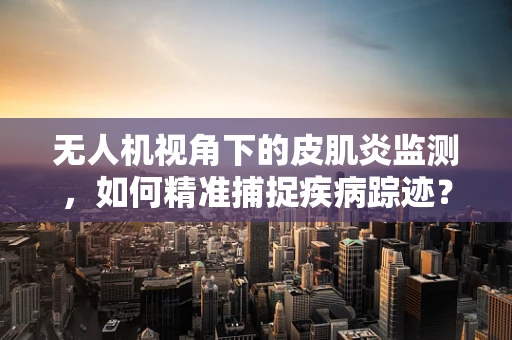 无人机视角下的皮肌炎监测，如何精准捕捉疾病踪迹？