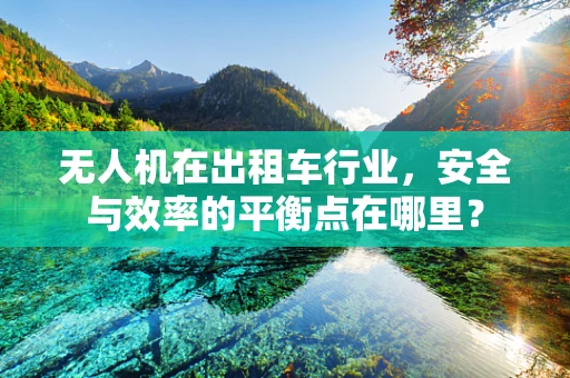 无人机在出租车行业，安全与效率的平衡点在哪里？