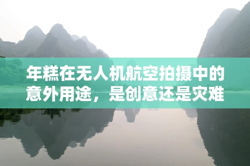 年糕在无人机航空拍摄中的意外用途，是创意还是灾难？
