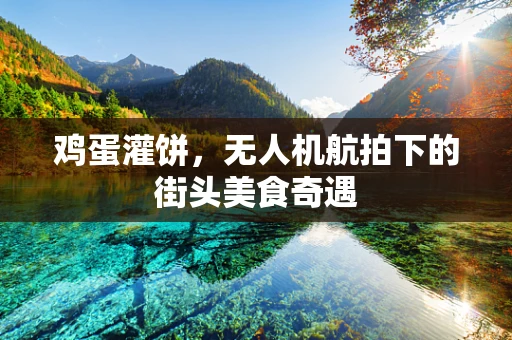鸡蛋灌饼，无人机航拍下的街头美食奇遇