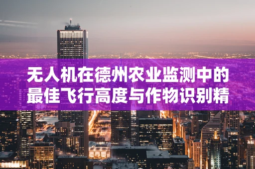 无人机在德州农业监测中的最佳飞行高度与作物识别精度