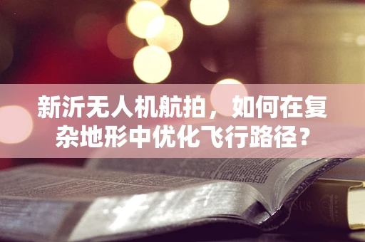 新沂无人机航拍，如何在复杂地形中优化飞行路径？
