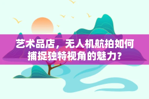 艺术品店，无人机航拍如何捕捉独特视角的魅力？