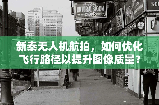 新泰无人机航拍，如何优化飞行路径以提升图像质量？