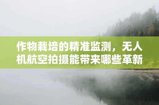 作物栽培的精准监测，无人机航空拍摄能带来哪些革新？
