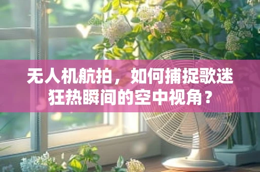 无人机航拍，如何捕捉歌迷狂热瞬间的空中视角？