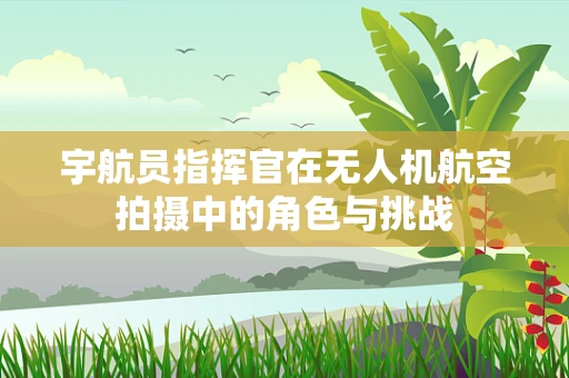 宇航员指挥官在无人机航空拍摄中的角色与挑战
