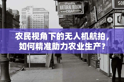 农民视角下的无人机航拍，如何精准助力农业生产？