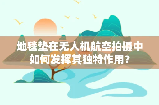 地毯垫在无人机航空拍摄中如何发挥其独特作用？