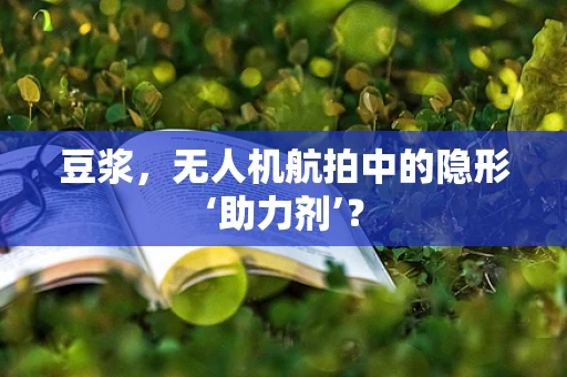 豆浆，无人机航拍中的隐形‘助力剂’？
