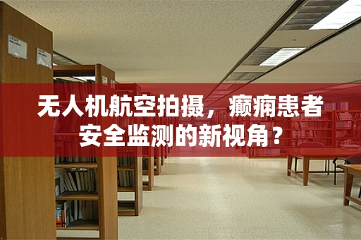 无人机航空拍摄，癫痫患者安全监测的新视角？