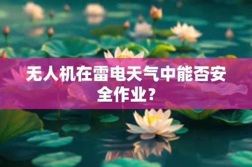 无人机在雷电天气中能否安全作业？