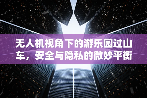 无人机视角下的游乐园过山车，安全与隐私的微妙平衡