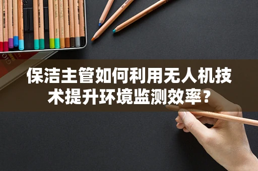 保洁主管如何利用无人机技术提升环境监测效率？