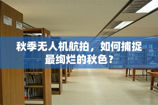 秋季无人机航拍，如何捕捉最绚烂的秋色？