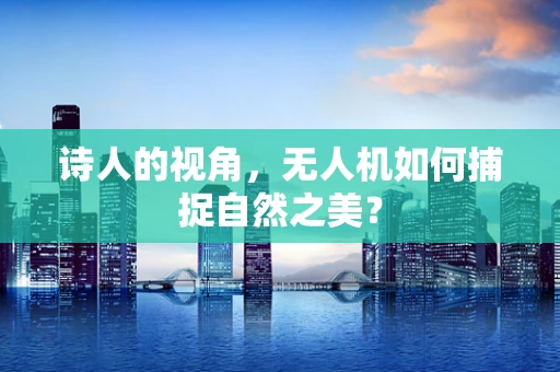 诗人的视角，无人机如何捕捉自然之美？