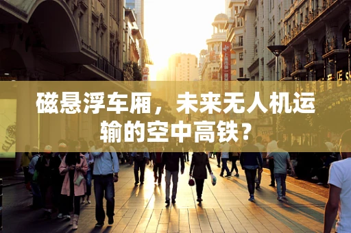 磁悬浮车厢，未来无人机运输的空中高铁？