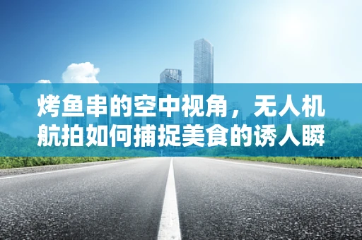 烤鱼串的空中视角，无人机航拍如何捕捉美食的诱人瞬间？