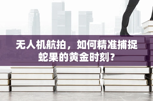 无人机航拍，如何精准捕捉蛇果的黄金时刻？