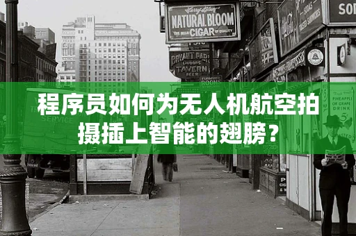 程序员如何为无人机航空拍摄插上智能的翅膀？