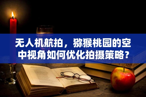 无人机航拍，猕猴桃园的空中视角如何优化拍摄策略？