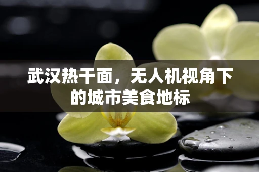 武汉热干面，无人机视角下的城市美食地标