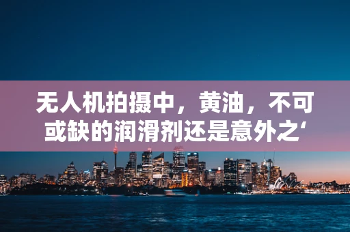 无人机拍摄中，黄油，不可或缺的润滑剂还是意外之‘梗’？