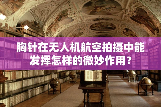 胸针在无人机航空拍摄中能发挥怎样的微妙作用？