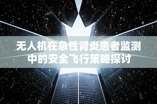 无人机在急性肾炎患者监测中的安全飞行策略探讨