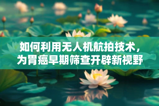 如何利用无人机航拍技术，为胃癌早期筛查开辟新视野？