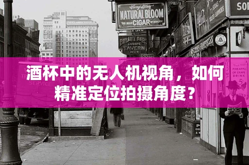 酒杯中的无人机视角，如何精准定位拍摄角度？