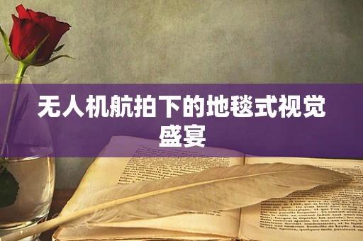无人机航拍下的地毯式视觉盛宴