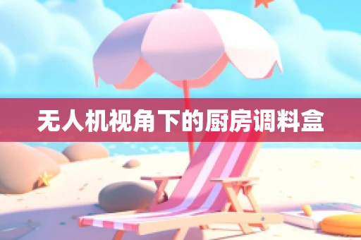 无人机视角下的厨房调料盒