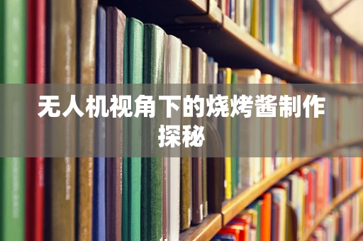 无人机视角下的烧烤酱制作探秘