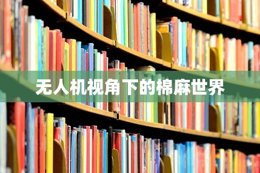 无人机视角下的棉麻世界
